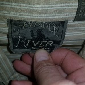 Spindle river western shirt